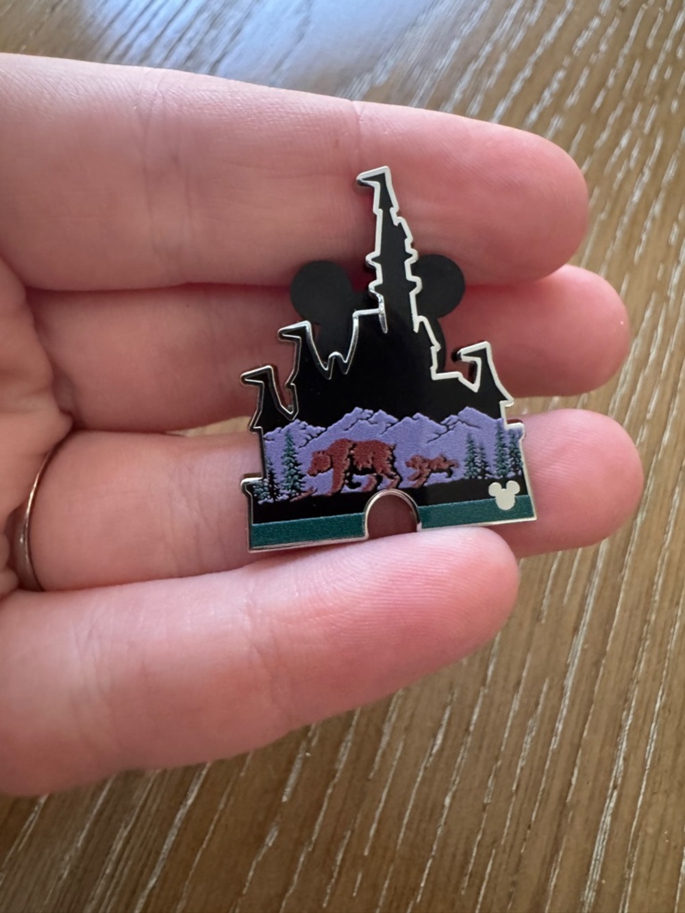 2026 WDW Wave A Hidden Mickey Wilderness Lodge Castle Pin